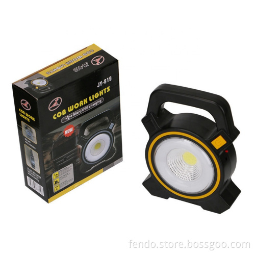 Portable USB Chargeable Solar LED Emergency Camping Light with Strong Brightness